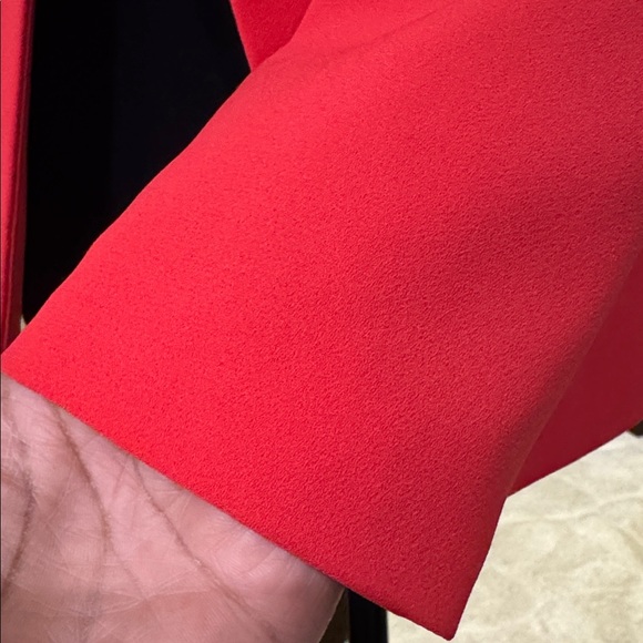 Ivanka Trump Vibrant Coral Blazer Size 4 Petite - Picture 8 of 8